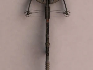 realistyczna kusza Model 3D