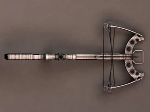 realistyczna kusza Model 3D