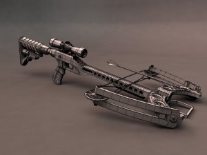 realistic crossbow 3D 모델