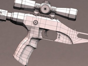 realistic crossbow 3D 모델