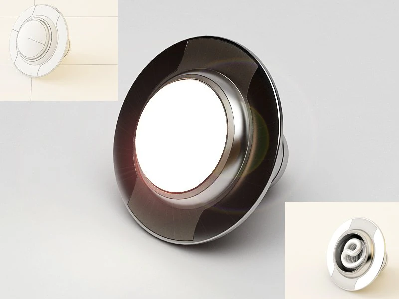 lamp 3D Model .c4d .max .obj .3ds .fbx .stl .blend 