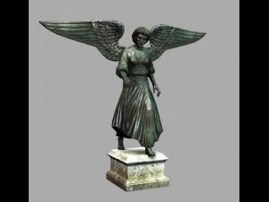 bethesda statue sculpture new york 3D Model