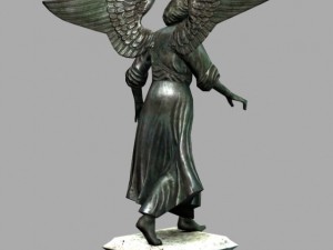 bethesda statue sculpture new york 3D Модель