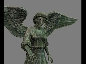 bethesda statue sculpture new york 3D Model
