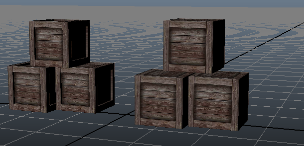 wooden crate box 3D Model .c4d .max .obj .3ds .fbx .stl .blend 