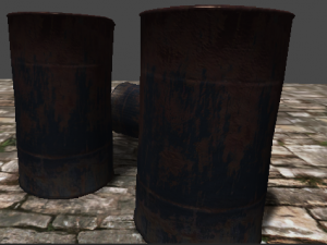 dirty barrel 3D Model