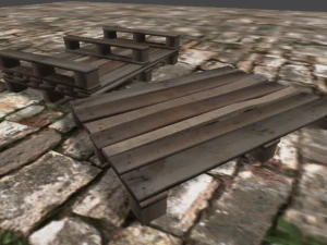 palette low poly 3D Model