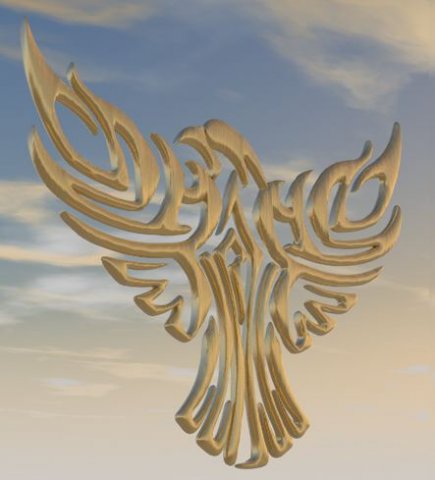 eagle 3Dモデル .c4d .max .obj .3ds .fbx .stl .blend