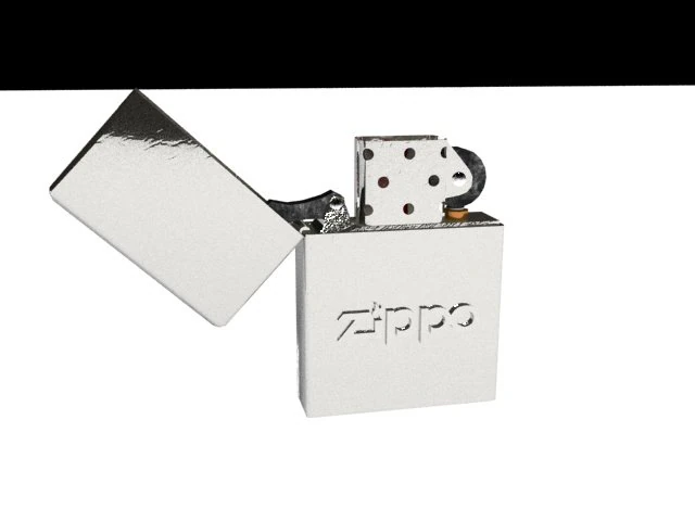 zippo lighter  p b o t j b h c b 3D Model .c4d .max .obj .3ds .fbx .stl .blend 