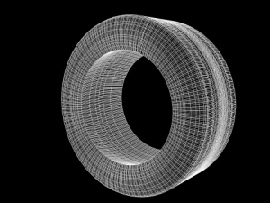 タイヤ 3Dモデル