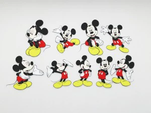 디즈니 만화 3D 모델