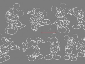 Cartoon disney 3D 模型