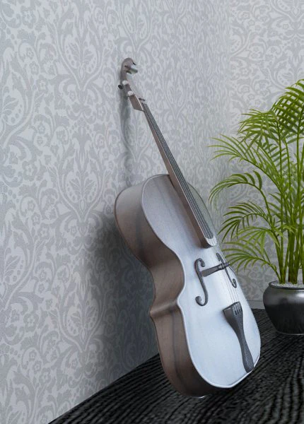 Guitar 3D Model .c4d .max .obj .3ds .fbx .stl .blend 