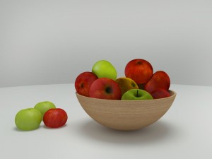 Apple Modelo 3D