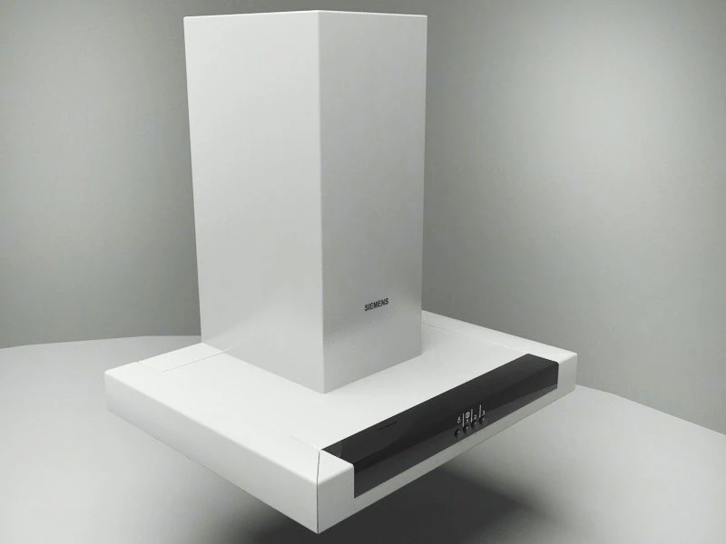 White hood 3D Model .c4d .max .obj .3ds .fbx .stl .blend 