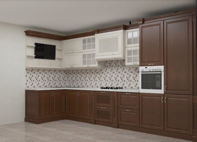 Contemporary kitchen 3D मॉडल .c4d .max .obj .3ds .fbx .stl .blend 