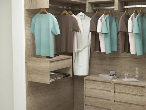 Wardrobe room 3D Model