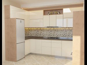 N&ouml;tr modern mutfak 3D Model