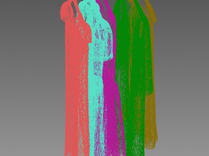 Woman clothes 3D 모델