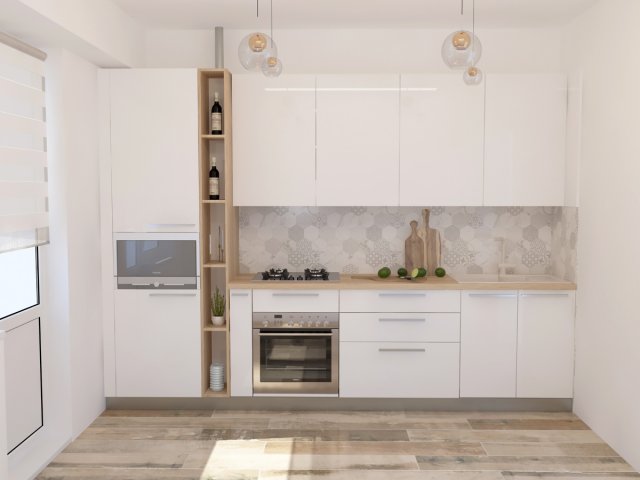 Mini modern kitchen Modelo 3D .c4d .max .obj .3ds .fbx .stl .blend 
