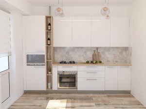 Mini modern kitchen Modèle 3D