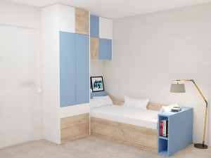 Kids room blue Modelo 3D
