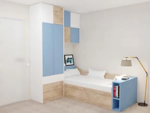Kids room blue 3D Model