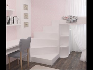 Bunk bedroom Modelo 3D