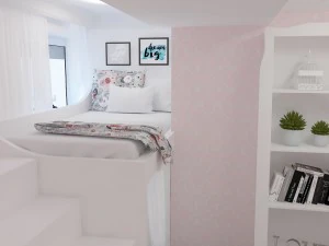 Bunk bedroom 3D Model