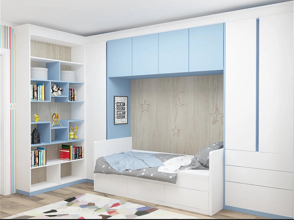 Baby room 3D Model .c4d .max .obj .3ds .fbx .stl .blend 
