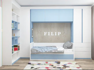 Blue baby room 3D Model