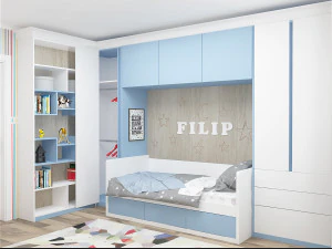 Blue baby room 3D Model