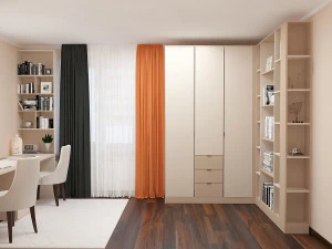 Office table wardrobe 3D Model