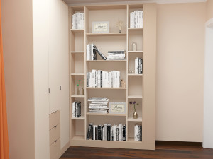 Office table wardrobe 3D Model