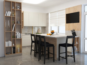 Modern kitchen 3D 模型