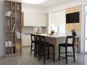 Modern kitchen 3D Model