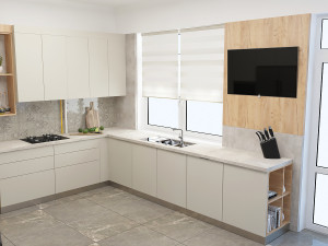 Modern kitchen 3D 模型