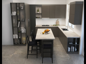 Kashemir kithcen Modello 3D