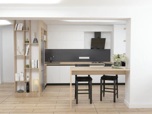 New kitchen design 3D Model