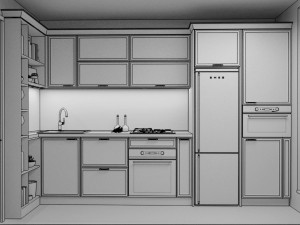 Kitchen classy Modelo 3D