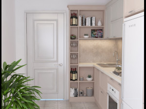 Kitchen classy 3D Model