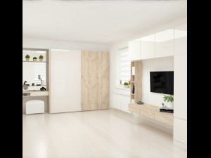 Wardrobe display cabinet Modello 3D