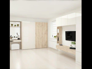 Wardrobe display cabinet 3D Model