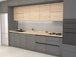 Kitchen for your home Modello 3D