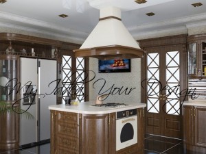 Wood kitchen 3D Model