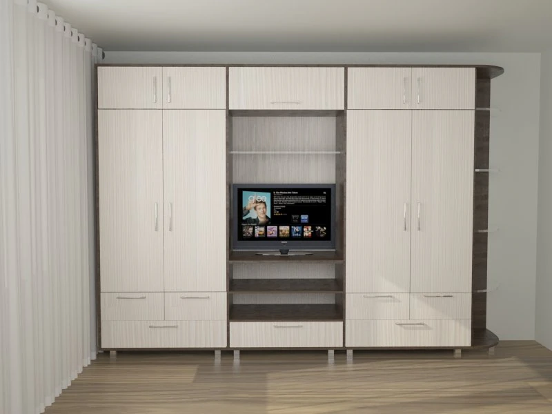 Closet wardrobe 3D Model .c4d .max .obj .3ds .fbx .stl .blend 