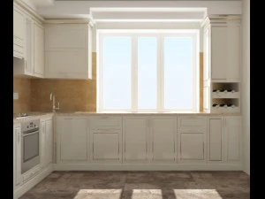 Classical kitchen 3D Model