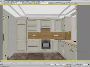 Classical kitchen 3Dモデル