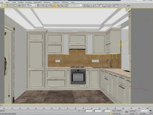 Classical kitchen 3D Model