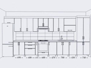 Kitchen Modello 3D